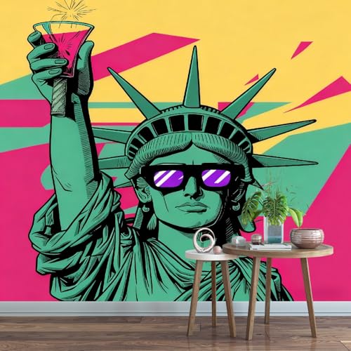 Fototapete 3D TapeteGrüne Abstrakte Göttin 400x280cm,Pop-Art-Stil Tapeten Wohnzimmer Muster,Wand Deko Kinderzimmer Wandtapete Mustertapete Fototapete 3D TapeteGrüne Abstrakte Göttin 400x280cm,Pop-Art-Stil Tapeten Wohnzimmer Muster,Wand Deko Kinderzimmer Wandtapete Mustertapete von LUPAXA