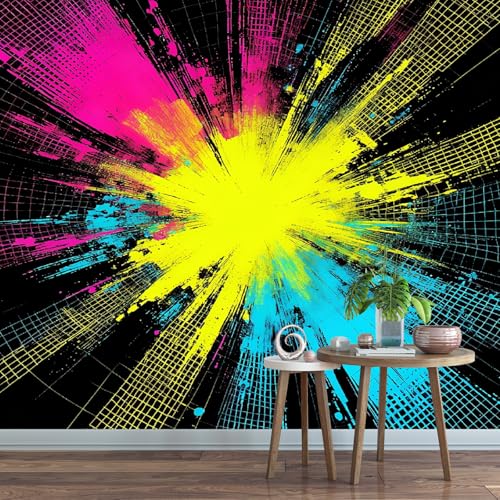 Fototapete Buntes Tinten-Graffiti 230x180cm,Abstrakte Explosionskunst Foto Tapete Wandverkleidung Wandtapete Motivtapeten Wohnzimmer Schlafzimmer 3d Effekt Modern Fototapete Buntes Tinten-Graffiti 230x180cm,Abstrakte Explosionskunst Foto Tapete Wandverkleidung Wandtapete Motivtapeten Wohnzimmer Schlafzimmer 3d Effekt Modern von LUPAXA