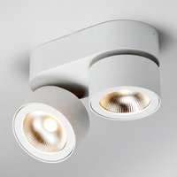 LupiaLicht LED Deckenleuchte Bloc in Weiß 2x 15W 2800lm - Weiß von LUPIALICHT