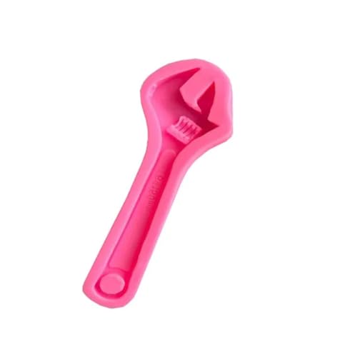 Harzgussformen, 3D-Säge-Schraubendreher, Schraubenschlüssel, Schere, Gadget, Fondant, Schokolade, Backwerkzeug, Ton, Gips, Harzform, 14,9 x 5 x 1,2 cm von LUPZENFUXIA
