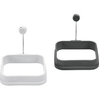 LURCH Eiformer Quadrat light-/iron grey 2er Set von LURCH