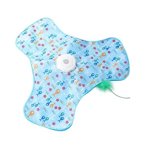 LURICO Interaktives Katzenspielzeug Selbstbeschäftigung, Elektrisches Katzenspielzeug Interaktiv mit 3 Intelligenten Modi, intelligenzspielzeug für Katzen für aktive Wohnungskatzen LURICO Interaktives Katzenspielzeug Selbstbeschäftigung, Elektrisches Katzenspielzeug Interaktiv mit 3 Intelligenten Modi, intelligenzspielzeug für Katzen für aktive Wohnungskatzen von LURICO