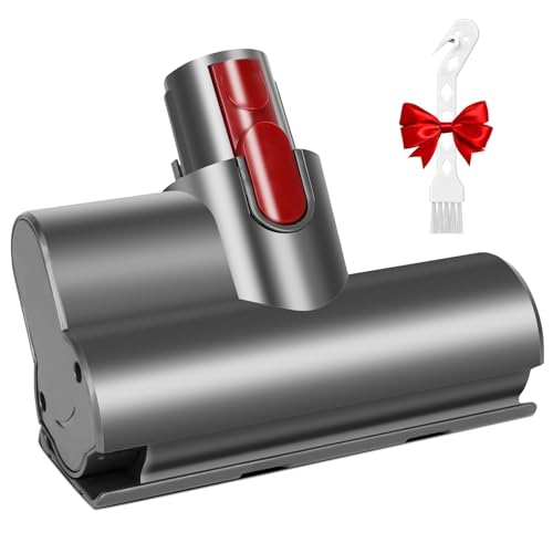 LURICO Mini Turbinendüse kompatibel mit Dyson V7 V8 V10 V11 V15 Staubsauger, Ersatzbürste Zum Reinigen von Haushaltsschmutz, Entfernen von Milben und Staubwischen von LURICO