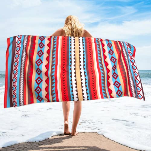 LUROON Strandtuch 180 x 90cm Extra Große Strandhandtuch Handtuch Strand Badetuch Frottee Leichtes Strandtuch Camping Reisetuch Super Weiches Sport Strandtuch von LUROON