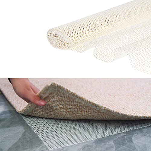 Lusee Teppich Antirutschunterlage, 50x80cm Antirutschmatte für Teppich, PVC Schneidbar rutschfest Teppichstopper Anti Rutsch Teppichunterlage für Teppich Schubladen Regale Tablett (2 Stück) von LUSEE