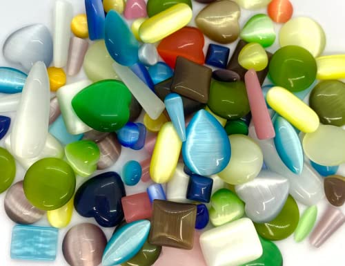 Glasstücke, 75 g, gemischte Farben, für Kunst und Handwerk und Dekoration Glasstücke, 75 g, gemischte Farben, für Kunst und Handwerk und Dekoration von LUSSO LIA