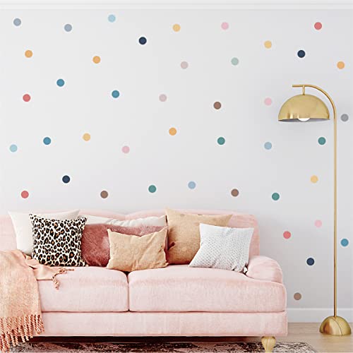 Boho Tupfen Wandtattoo 300 PCS DIY Verträumt Wandaufkleber Kinderzimmer Niedlich Wandtattoo Mädchen Jungen Wohnzimmer Schlafzimmer Wanddeko 10 Packen (Boho Tupfen) von LUTDK