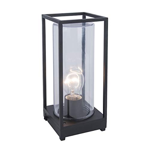Außentischleuchte Flair,1 flammige Tischlampe (1xE27 max.40W),inkl.1,5m langes Kabel,stylische Außenleuchte,Gartenlampe von LUTEC