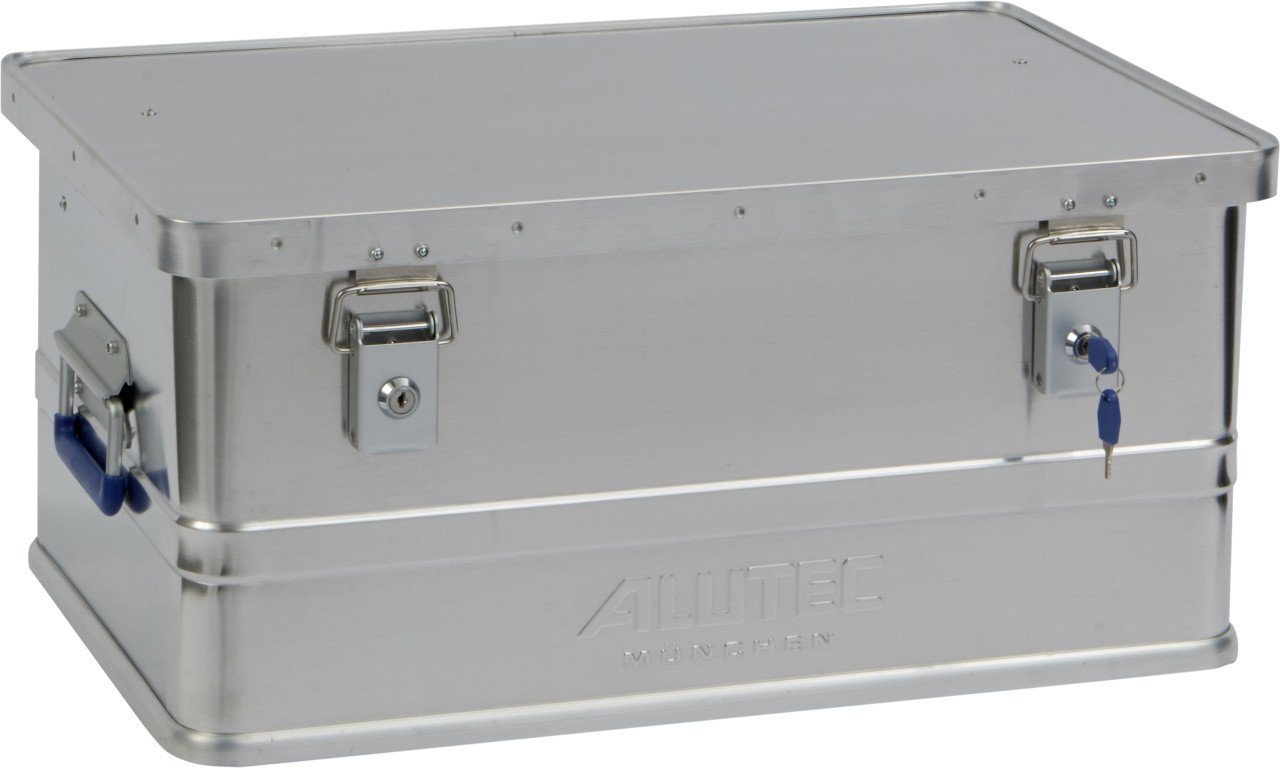 LUTEC Aufbewahrungsbox Alutec Aluminiumbox Classic S 58 x 39 x 27 cm von LUTEC