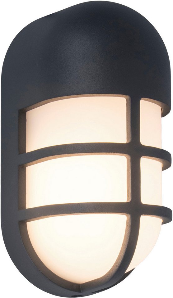 LUTEC Außen-Wandleuchte LED-Aussenleuchte BULLO, LED fest integriert, Warmweiß LUTEC Außen-Wandleuchte LED-Aussenleuchte BULLO, LED fest integriert, Warmweiß von LUTEC