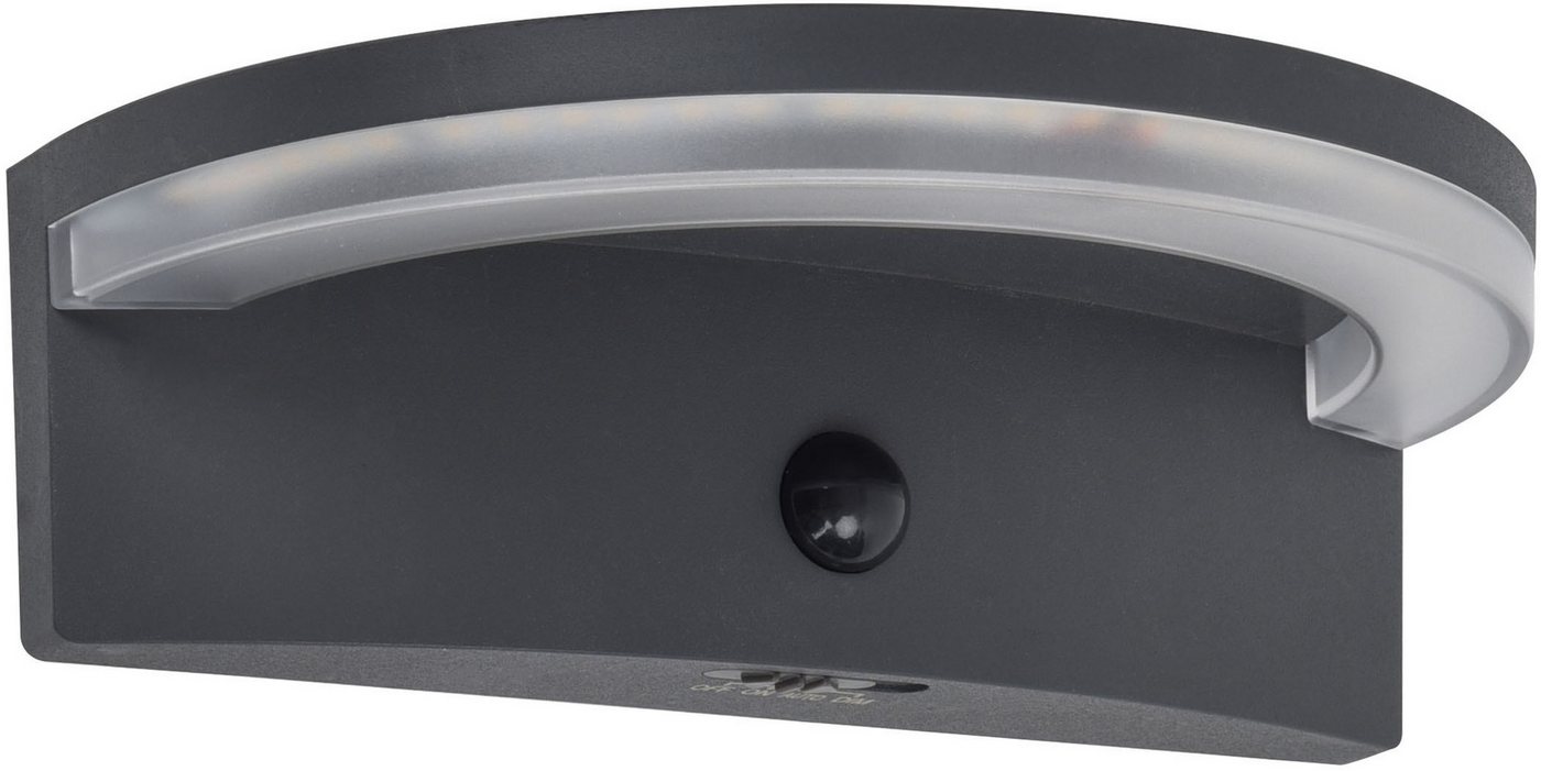 LUTEC LED Solarleuchte LED-Solar-Aussenwandl. m. BWM VYZOR, Bewegungsmelder, LED fest integriert, Neutralweiß, Bewegungsmelder LUTEC LED Solarleuchte LED-Solar-Aussenwandl. m. BWM VYZOR, Bewegungsmelder, LED fest integriert, Neutralweiß, Bewegungsmelder von LUTEC