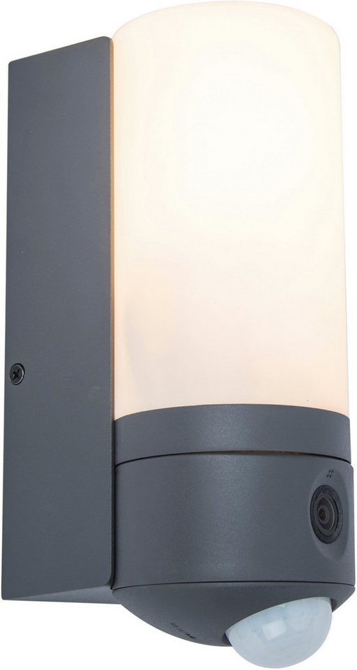 LUTEC Smarte LED-Leuchte POLLUX, LED fest integriert, Smart-Home Kameraleuchte von LUTEC