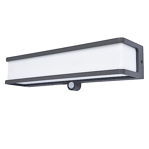 Lutec Solar-Außenwandleuchte mit Bewegungsmelder DOBLO 6943801125 LED 3W Naturweiß Anthrazit Lutec Solar-Außenwandleuchte mit Bewegungsmelder DOBLO 6943801125 LED 3W Naturweiß Anthrazit von LUTEC