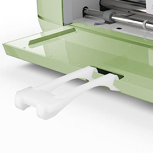 Erweiterungsfach für Cricut Maker Maker3 Serie, Schneidematten Verlängerungsunterstützung Extension Tray for Cricut Maker kompatibel mit Cricut Mat Accessories Mattenhalter (Weiß) von LUTER