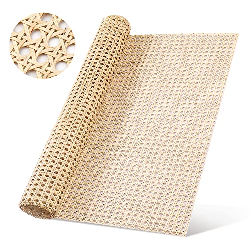 LUTER 1 Rolle Cane Webbing Rattan, 40cm x 1m Natürliche Rattan Geweberolle für Caning Projekte Mesh Rattan Gewebe für Möbel Stühle Schränke LUTER 1 Rolle Cane Webbing Rattan, 40cm x 1m Natürliche Rattan Geweberolle für Caning Projekte Mesh Rattan Gewebe für Möbel Stühle Schränke von LUTER