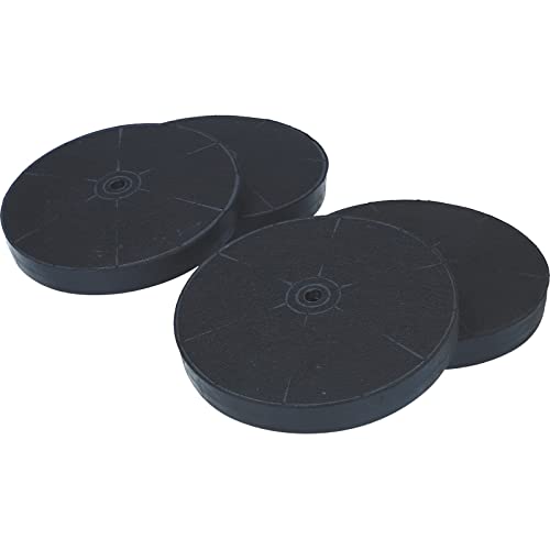 LUTH Premium Profi Parts Aktivkohlefilter Kohlefilter Set 175mmØ kompatibel mit Respekta MIZ0031 für Dunstabzugshaube 4Stk von LUTH Premium Profi Parts