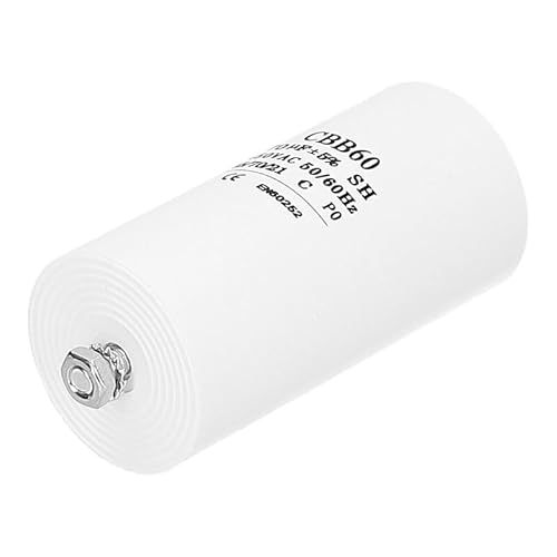LUTH Premium Profi Parts Kondensator 70µf 450v Universal Mit Steckfahnen Befestigungsschraube Cbb60 von LUTH Premium Profi Parts