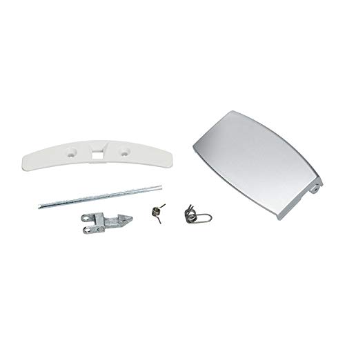 LUTH Premium Profi Parts Türgriff Set komplett Tür Griff kompatibel mit AEG Zanker Zanussi für Waschmaschine Waschtrockner Bullauge Lavamat 405508700/3 405508700 von LUTH Premium Profi Parts