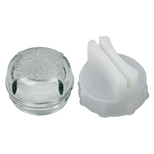 LUTH Premium Profi Parts Lampenabdeckung kompatibel mit Bosch Siemens Neff 00647309 Glashaube 68mmØ 40W inkl. Demontagehilfe für Glühbirne Backofenlampe für Backofen Herd von LUTH Premium Profi Parts