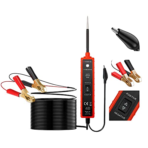 LUTIFIX 6-24V Leistung Kurzschlusssonde Tester mit LED-Test Licht Kurzschluss-Tracking-Position und akustischer Alarm, Schaltungsprüfer Polaritätstest LUTIFIX 6-24V Leistung Kurzschlusssonde Tester mit LED-Test Licht Kurzschluss-Tracking-Position und akustischer Alarm, Schaltungsprüfer Polaritätstest von LUTIFIX