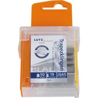 Trapezklinge a 50 St. Standard 0,65mm Lutz von LUTZ BLADES