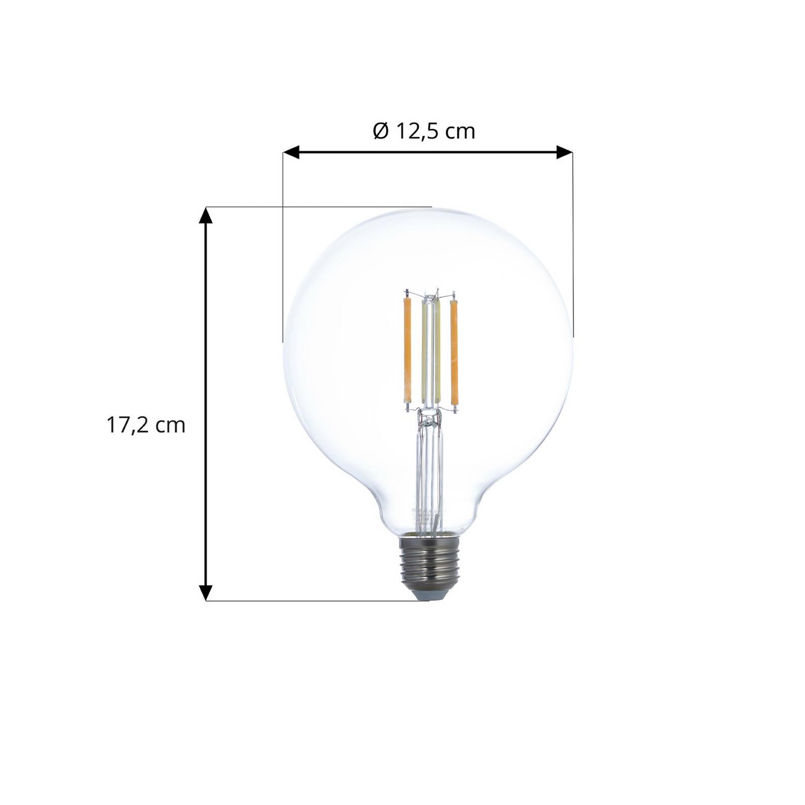 LUUMR Smart LED E27 G125 7W ZigBee Tuya Philips Hue 3er-Set LUUMR Smart LED E27 G125 7W ZigBee Tuya Philips Hue 3er-Set von LUUMR