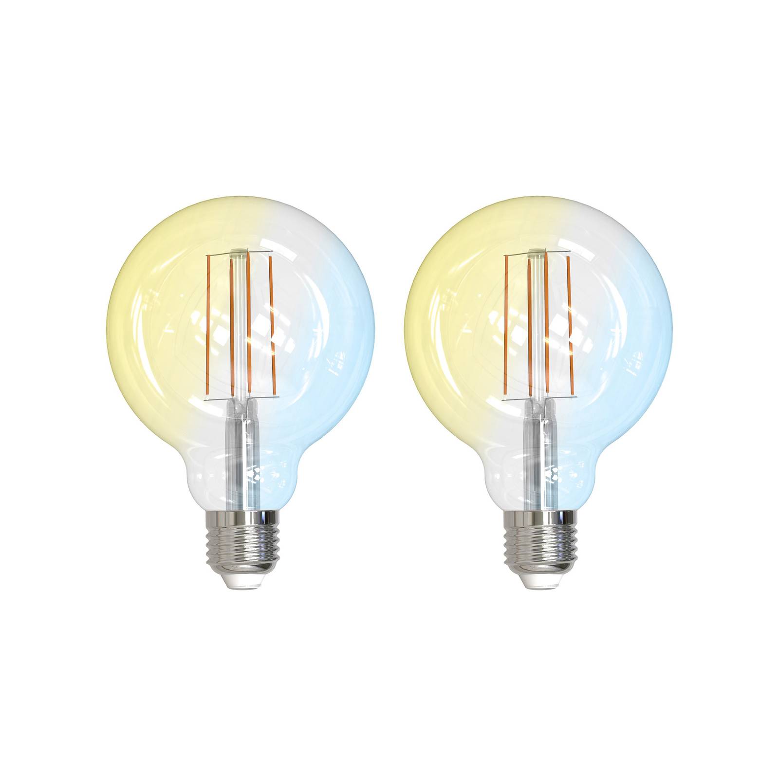 LUUMR Smart LED E27 G95 7W ZigBee Tuya Philips Hue 2er-Set LUUMR Smart LED E27 G95 7W ZigBee Tuya Philips Hue 2er-Set von LUUMR