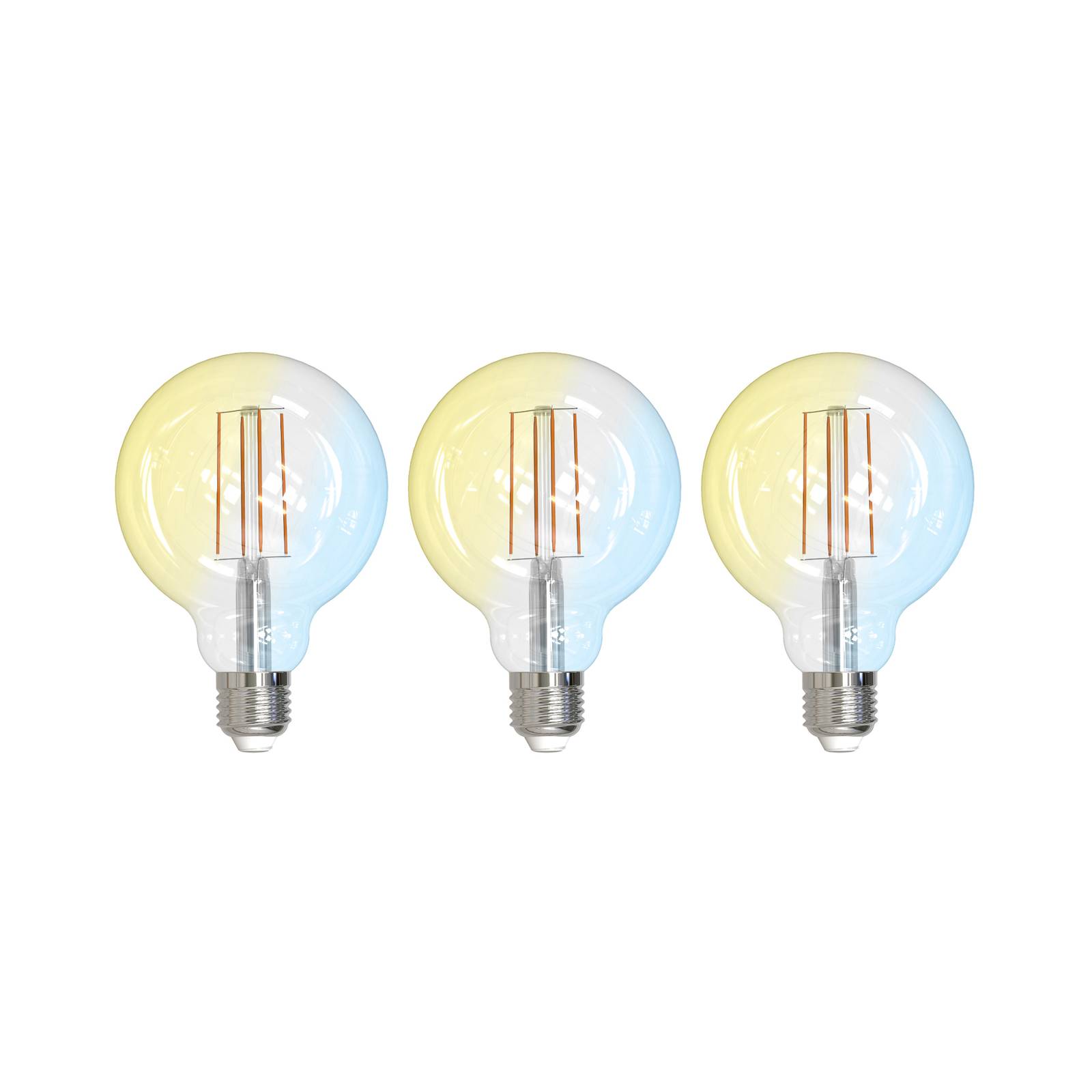 LUUMR Smart LED E27 G95 7W ZigBee Tuya Philips Hue 3er-Set LUUMR Smart LED E27 G95 7W ZigBee Tuya Philips Hue 3er-Set von LUUMR