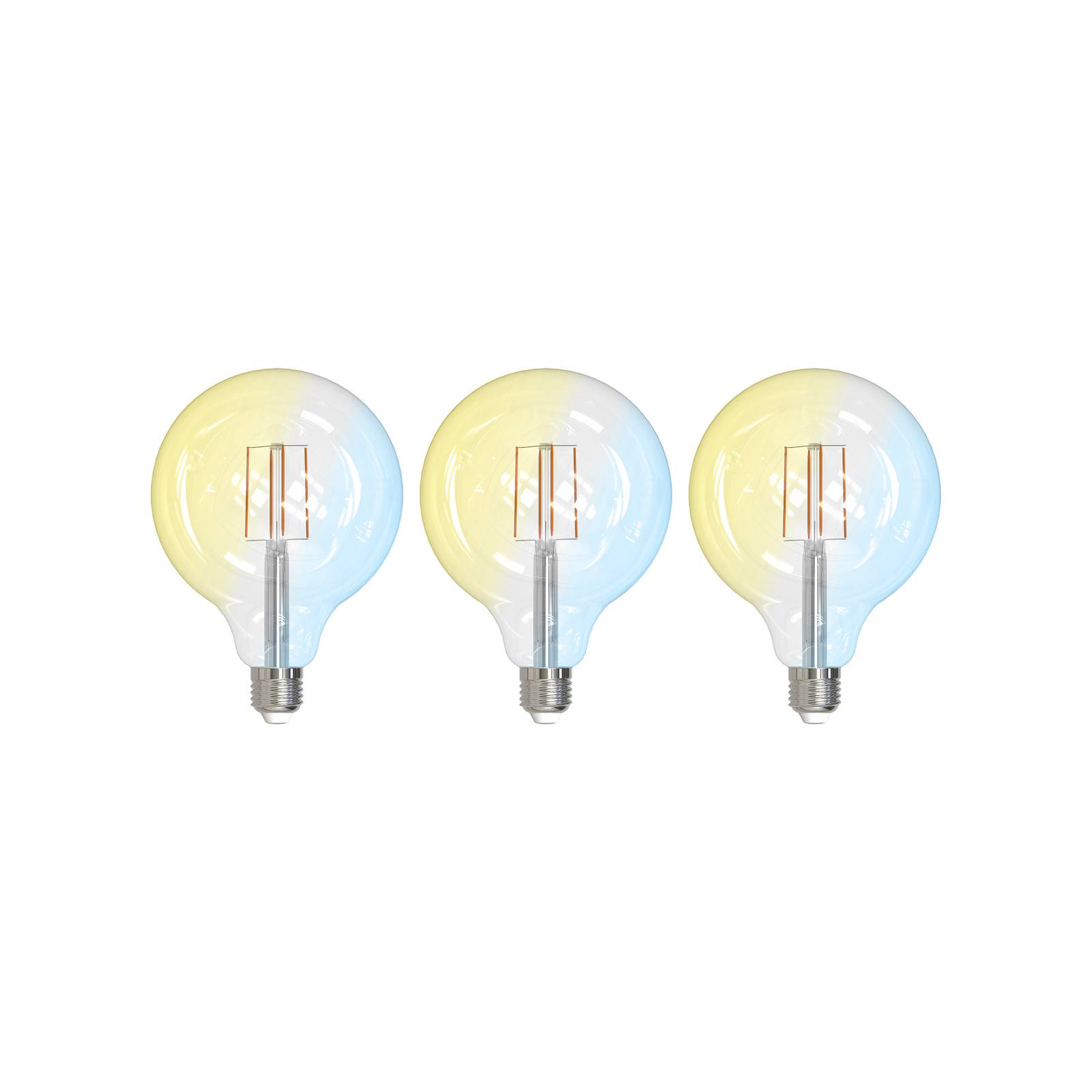 LUUMR Smart LED Filament 3er-Set E27 G125 7W klar Tuya LUUMR Smart LED Filament 3er-Set E27 G125 7W klar Tuya von LUUMR