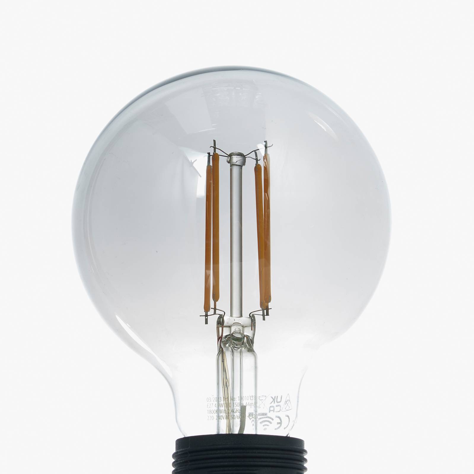 LUUMR Smart LED-Globelampe E27 rauchgrau 4,9W Tuya WLAN LUUMR Smart LED-Globelampe E27 rauchgrau 4,9W Tuya WLAN von LUUMR