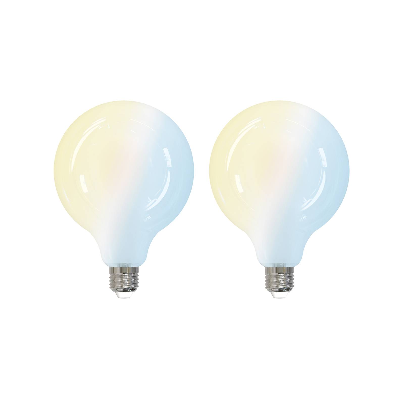 LUUMR Smart LED-Leuchtmittel 2er E27 G125 7W CCT matt Tuya LUUMR Smart LED-Leuchtmittel 2er E27 G125 7W CCT matt Tuya von LUUMR