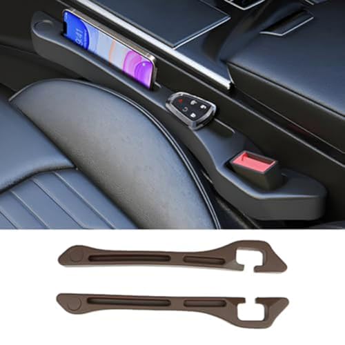 LUUXWPFZ 2 Stück Autositz Lückenfüller, für Audi A1 A2 A3 Sportback A1 8KX A2 A3 8P Vehicle-Mounted Gap Leak-Proof Filling Strip, Auto Innenraum Zubehör,B von LUUXWPFZ