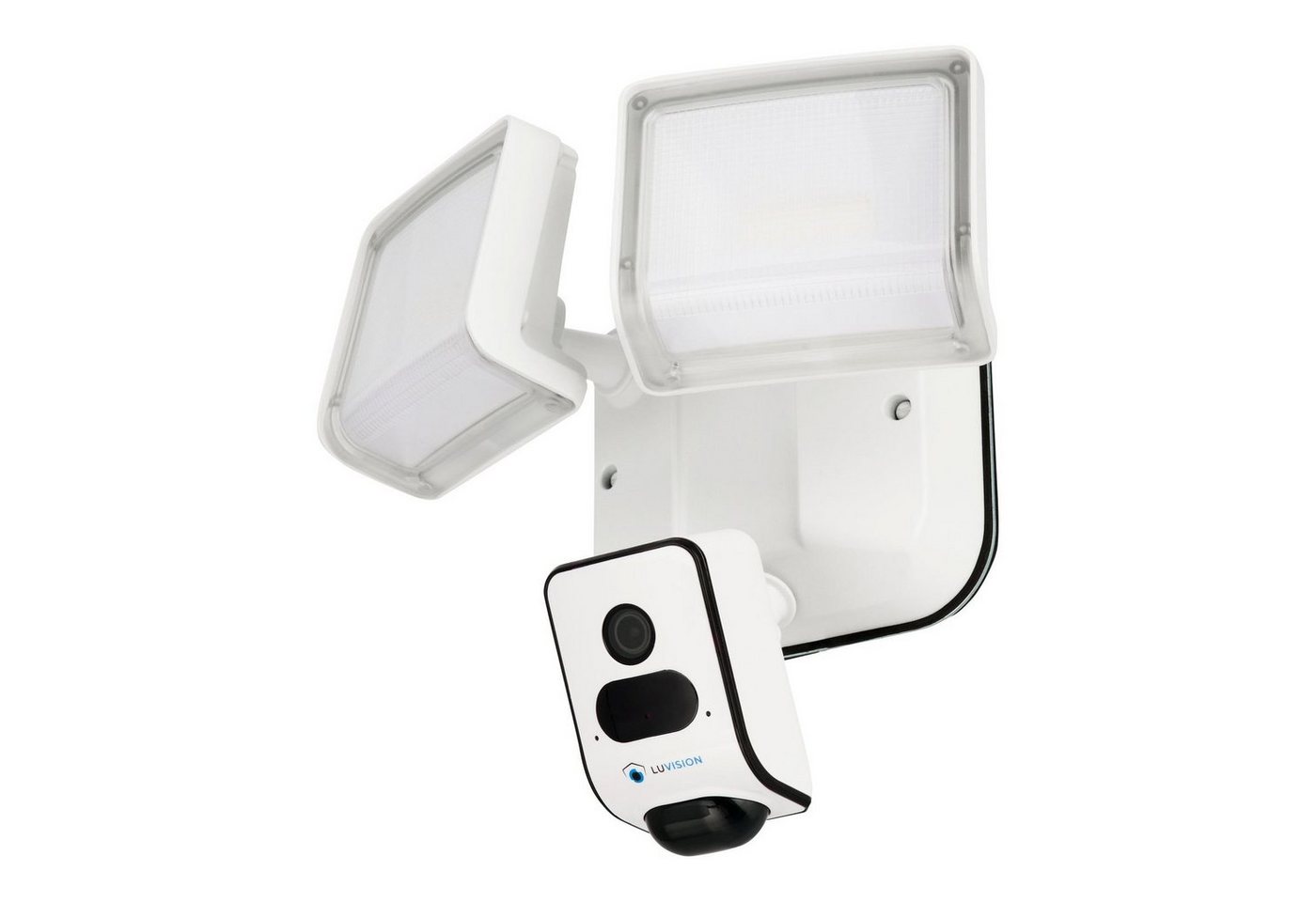 LUVISION LV-G-2025 Überwachungskamera (Außenbereich, WLAN Funk IP Kamera Außenleuchte Flutlicht Lampe Überwachungskamera) von LUVISION