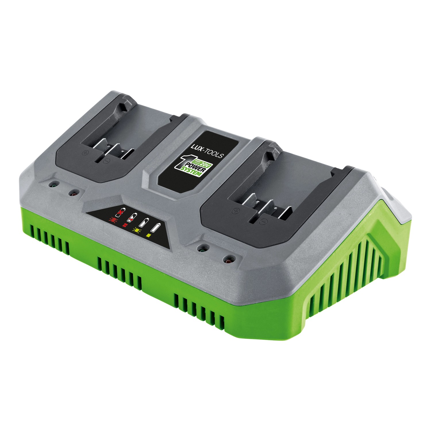 LUX 20 V Doppel-Schnellladegerät 1 PowerSystem von LUX-TOOLS