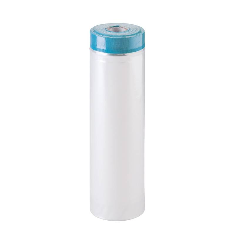 LUX Abdeckfolie mit Gewebeband 12 m x 1,4 m von LUX-TOOLS