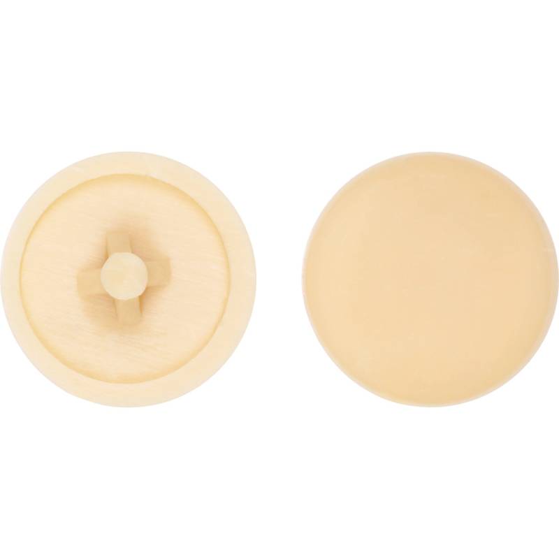 LUX Abdeckkappe PZ2 Kunststoff Beige 30 Stück von LUX-TOOLS