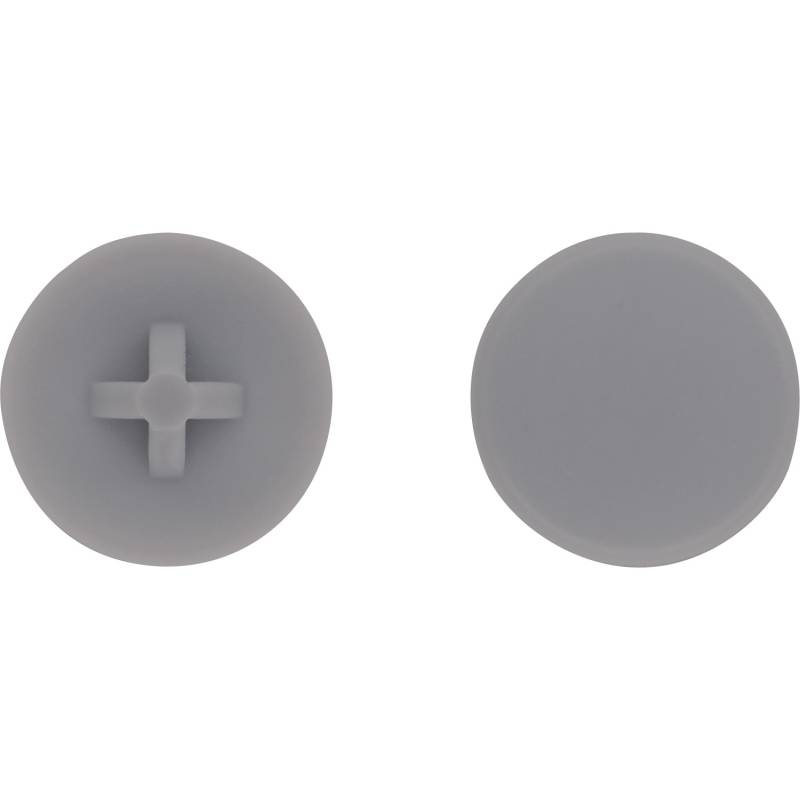 LUX Abdeckkappe TX10 Kunststoff Dunkelgrau 30 Stück von LUX-TOOLS