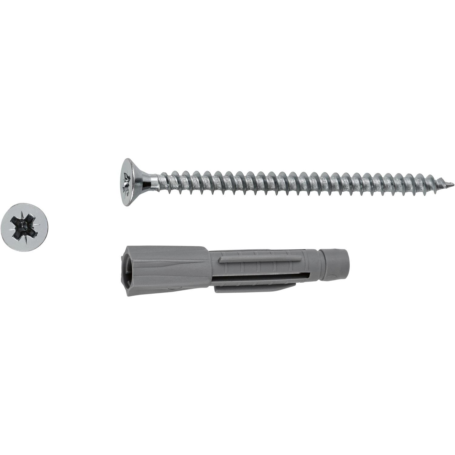 LUX Allzweckdübel mit Schrauben Ø 8 mm x 45 mm 6 Stück LUX Allzweckdübel mit Schrauben Ø 8 mm x 45 mm 6 Stück von LUX-TOOLS