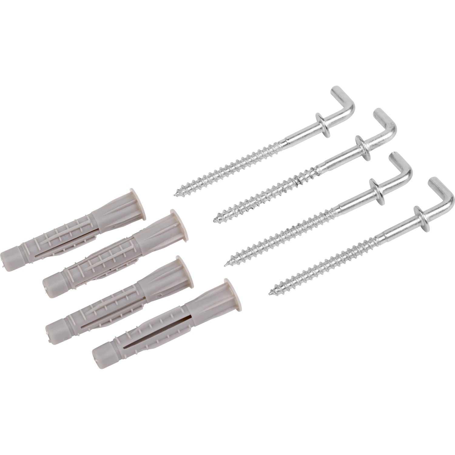 LUX Allzweckkragendübel mit Winkelhaken Ø 8 mm x 47 mm 4 Stück LUX Allzweckkragendübel mit Winkelhaken Ø 8 mm x 47 mm 4 Stück von LUX-TOOLS