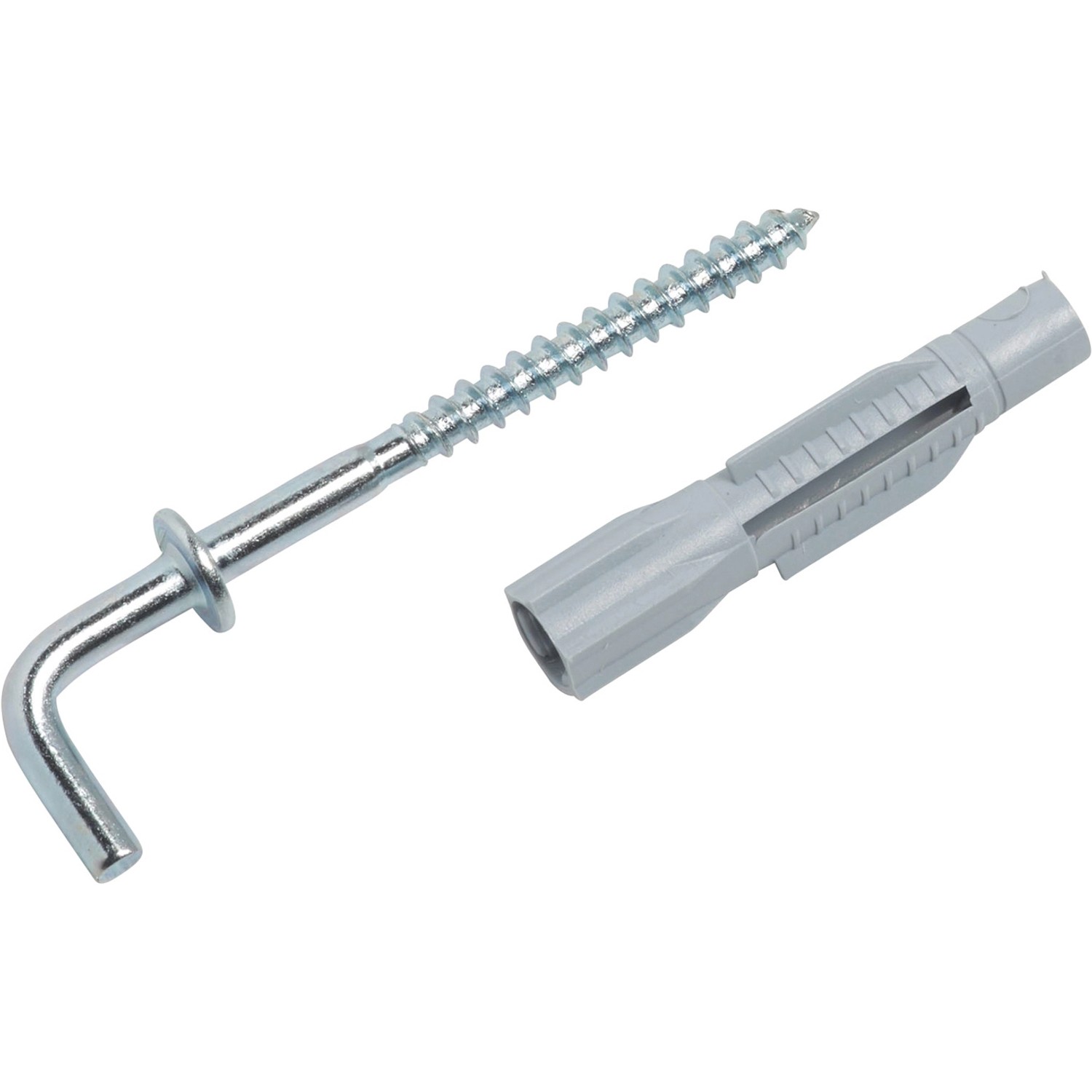 LUX Allzweckkragendübel mit Winkelhaken Verzinkt mit Ø 6 mm x 33 mm 4 Stück LUX Allzweckkragendübel mit Winkelhaken Verzinkt mit Ø 6 mm x 33 mm 4 Stück von LUX-TOOLS