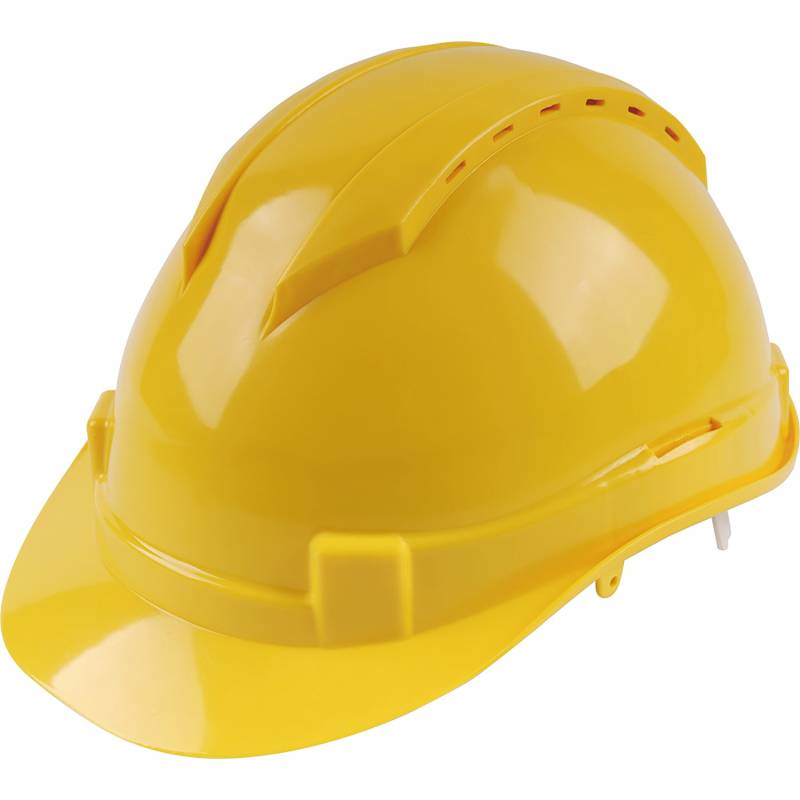 LUX Bauhelm 6-Punkt Gelb von LUX-TOOLS