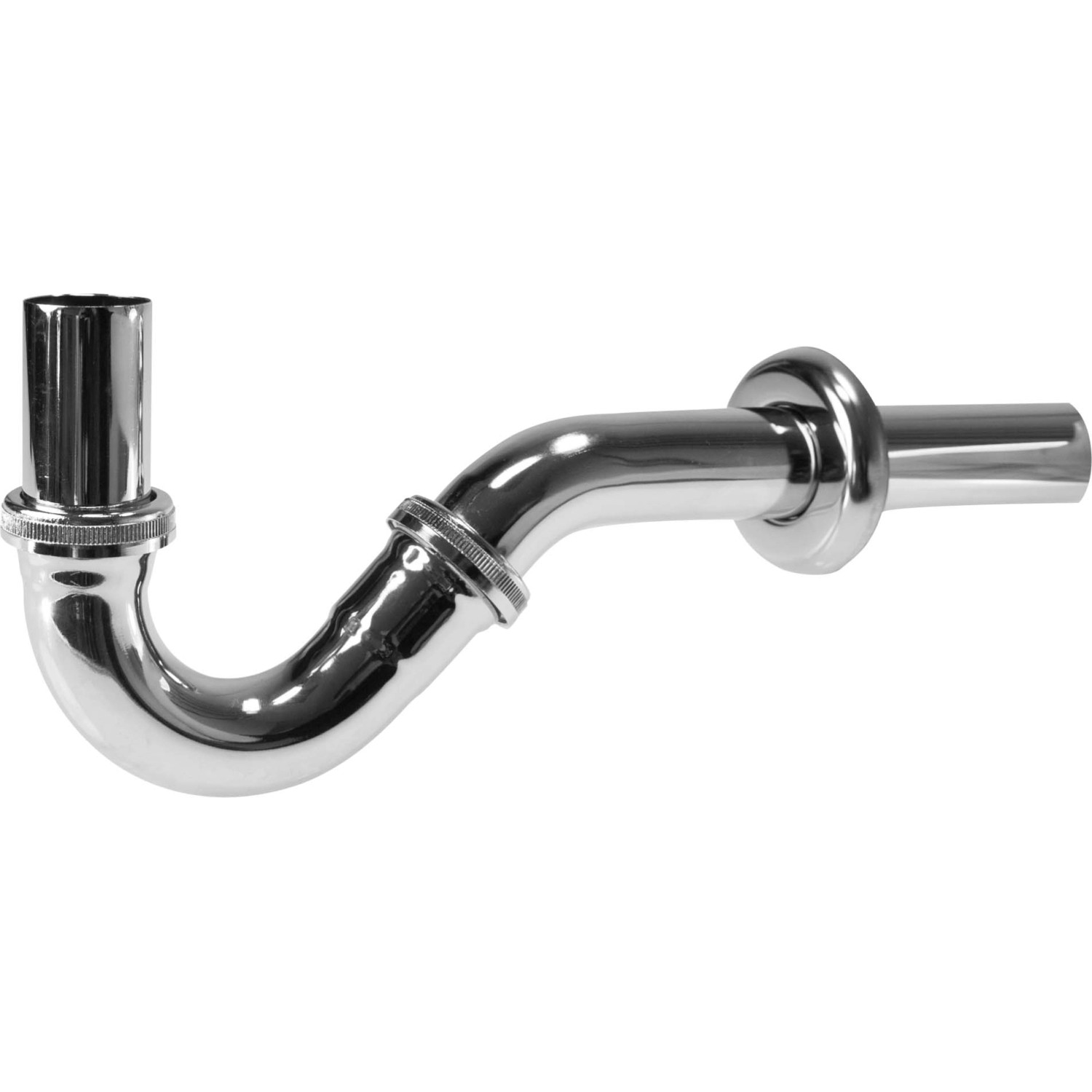 LUX Bidet Röhrengeruchsverschluss 38,9 mm (G 1 1/4) Chrom von -