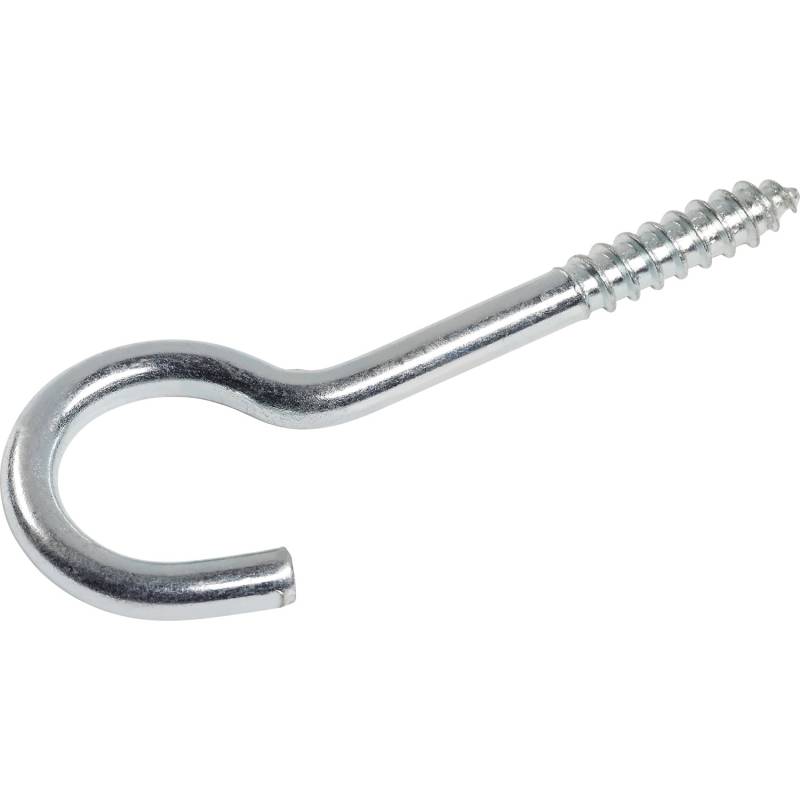 LUX Deckenhaken Ø 4 mm x 70 mm Verzinkt 4 Stück von LUX-TOOLS