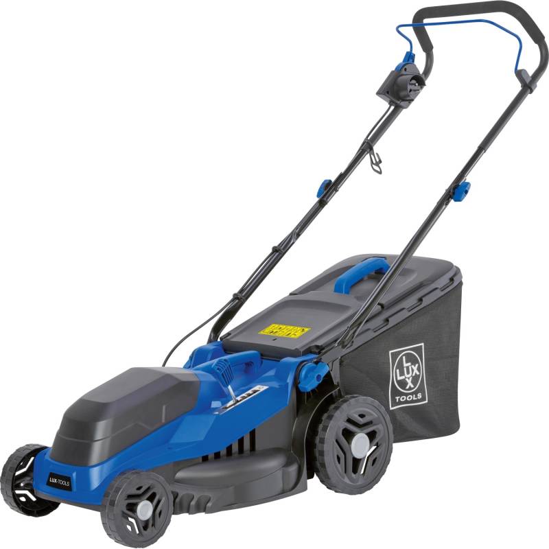 LUX-TOOLS Elektro-Rasenmäher E-RM-1600/38 Highwheel von LUX-TOOLS