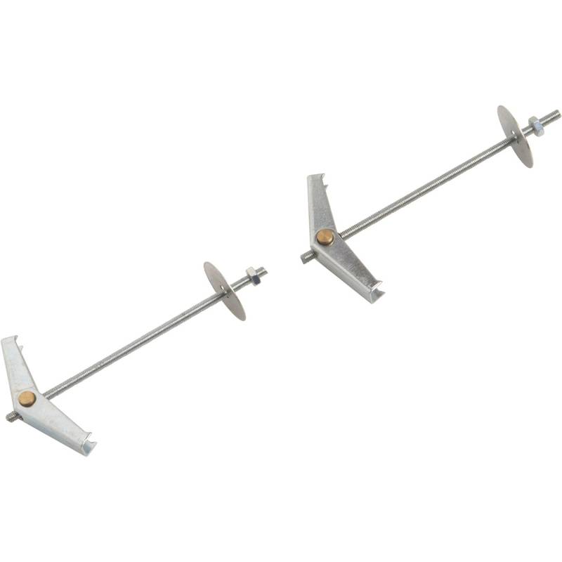 LUX Federklappdübel mit Schraube Ø 3 mm x 85 mm 2 Stück von LUX-TOOLS
