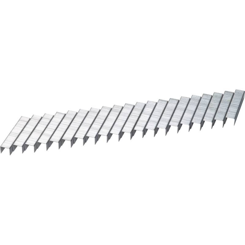 LUX-TOOLS Flachdrahtklammer 11,2 mm x 6 mm Comfort 1.000 Stück von LUX-TOOLS