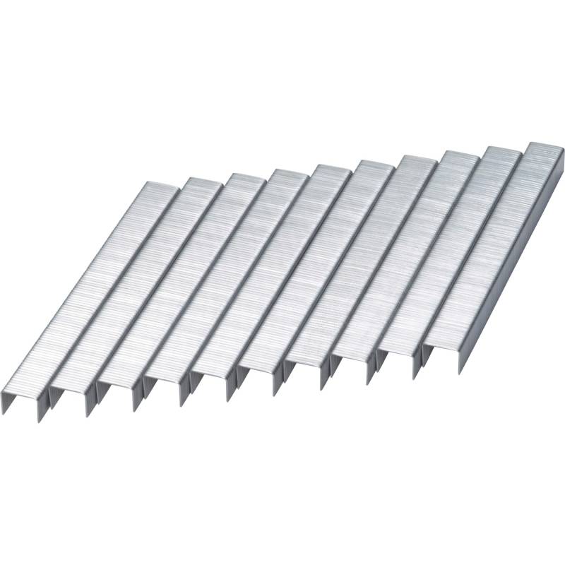 LUX-TOOLS Flachdrahtklammer 12,4 mm x 12 mm Comfort 1.000 Stück von LUX-TOOLS