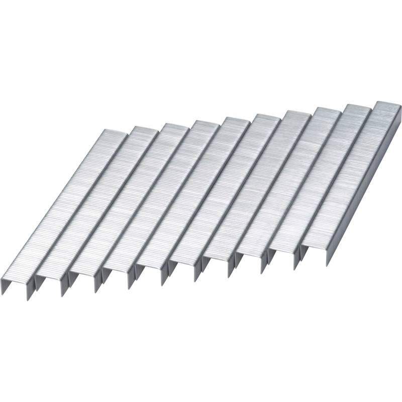 LUX-TOOLS Flachdrahtklammer 12,4 mm x 14 mm Comfort 1.000 Stück von LUX-TOOLS