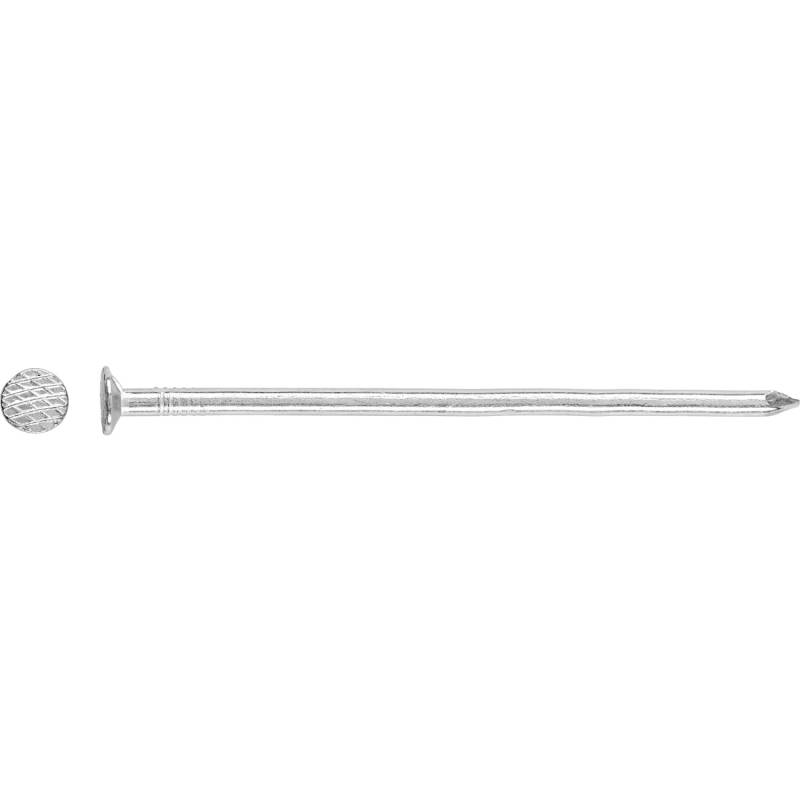 LUX Flachkopf Drahtnagel Ø 3,1 mm x 80 mm Verzinkt 1 kg von LUX-TOOLS