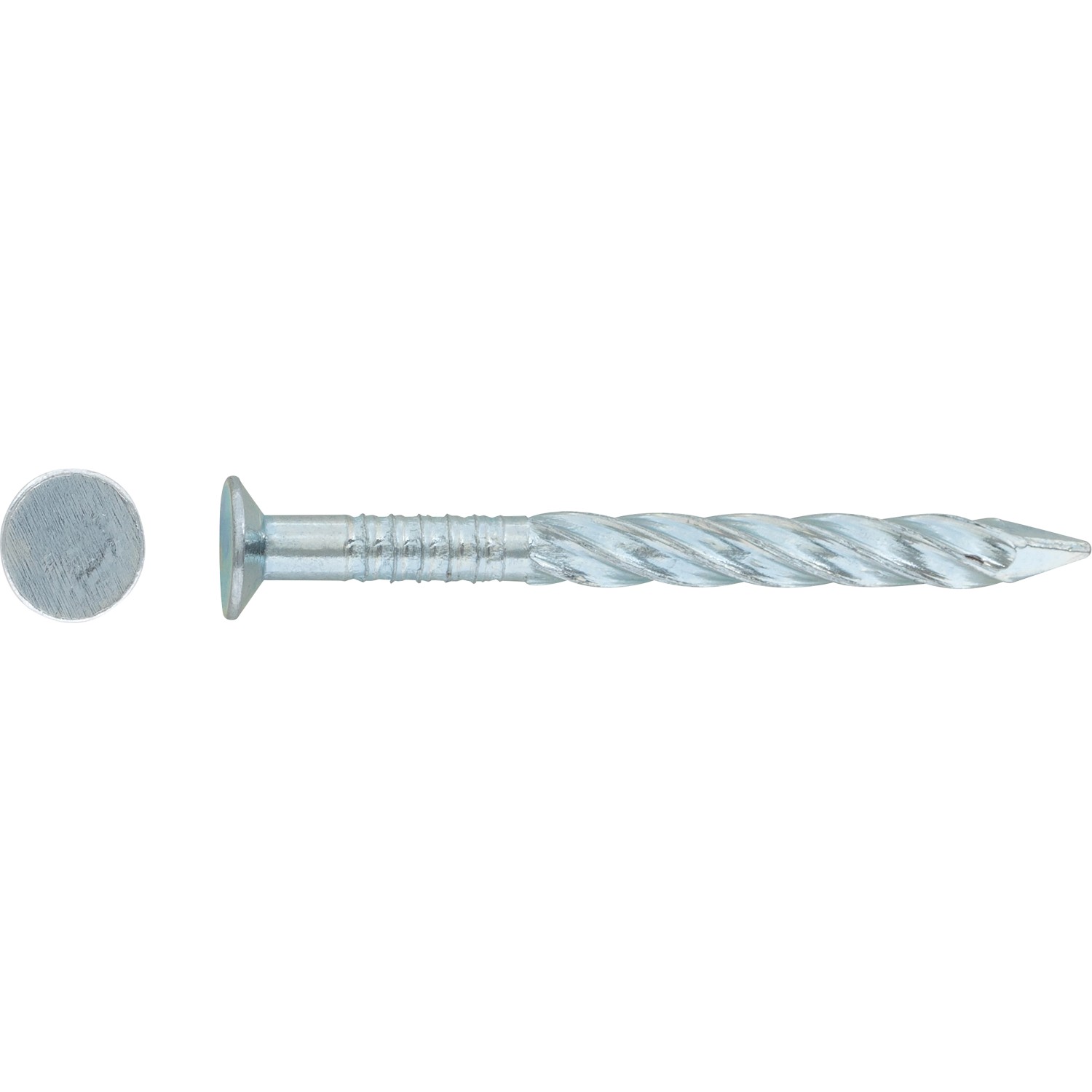 LUX Flachkopf Drallnägel Ø 3,5 mm x 60 mm Galvanisch Verzinkt 20 Stück LUX Flachkopf Drallnägel Ø 3,5 mm x 60 mm Galvanisch Verzinkt 20 Stück von LUX-TOOLS